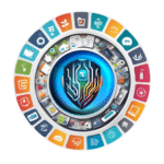 Acesse nosso site com vários links para drones