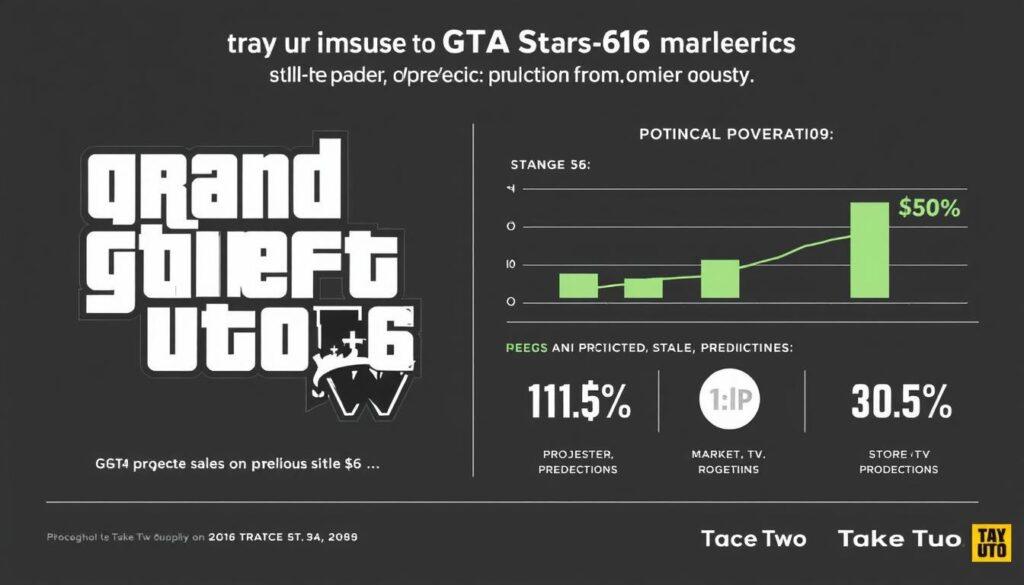 Gráfico mostrando o impacto econômico esperado de GTA 6 na indústria de games Gráfico mostrando o impacto econômico esperado de GTA 6 na indústria de games